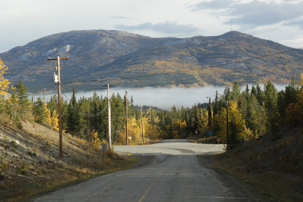 Fireweed Drive and the Alaska Highway, Whitehorse.  