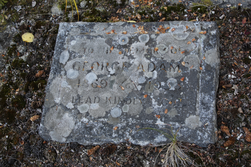 The Atlin Pioneer Cemetery. 