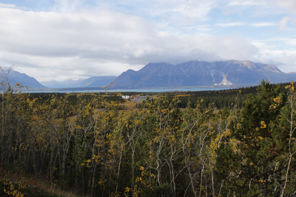 The view from the Crocus Trail, Atlin, BC.