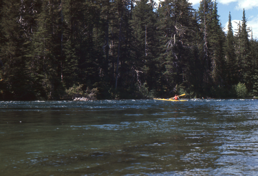 Paddling BC's Bowron Lakes circuit in 1968