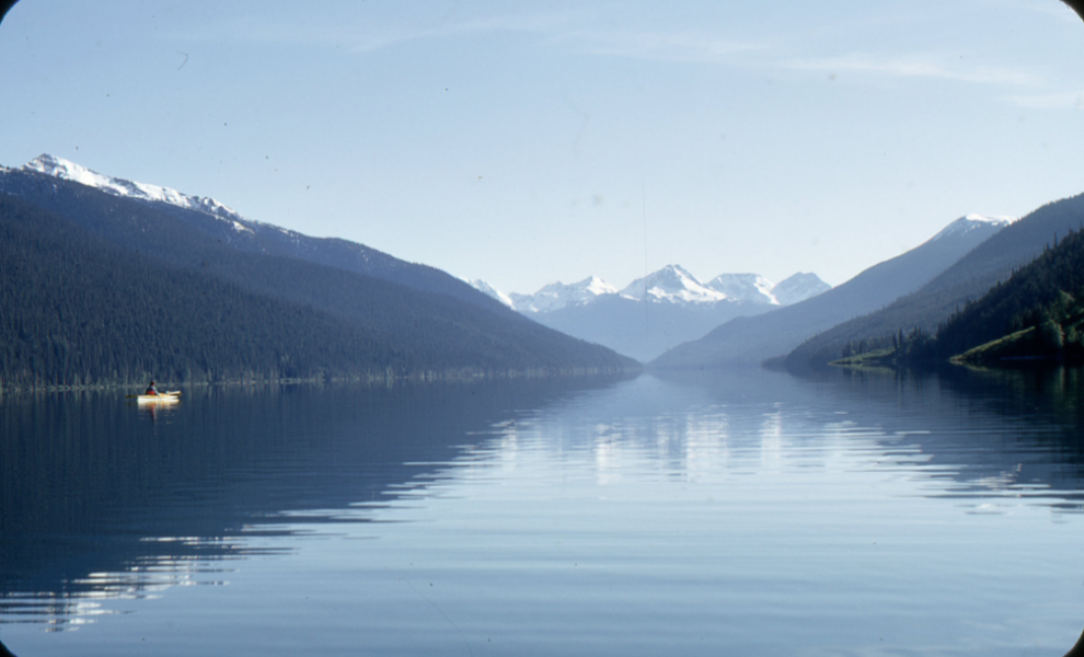 Paddling BC's Bowron Lakes circuit in 1968