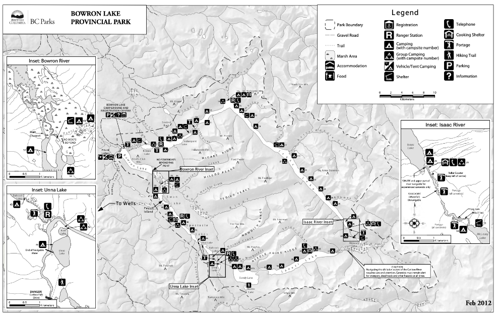 Paddling BC's Bowron Lakes circuit.