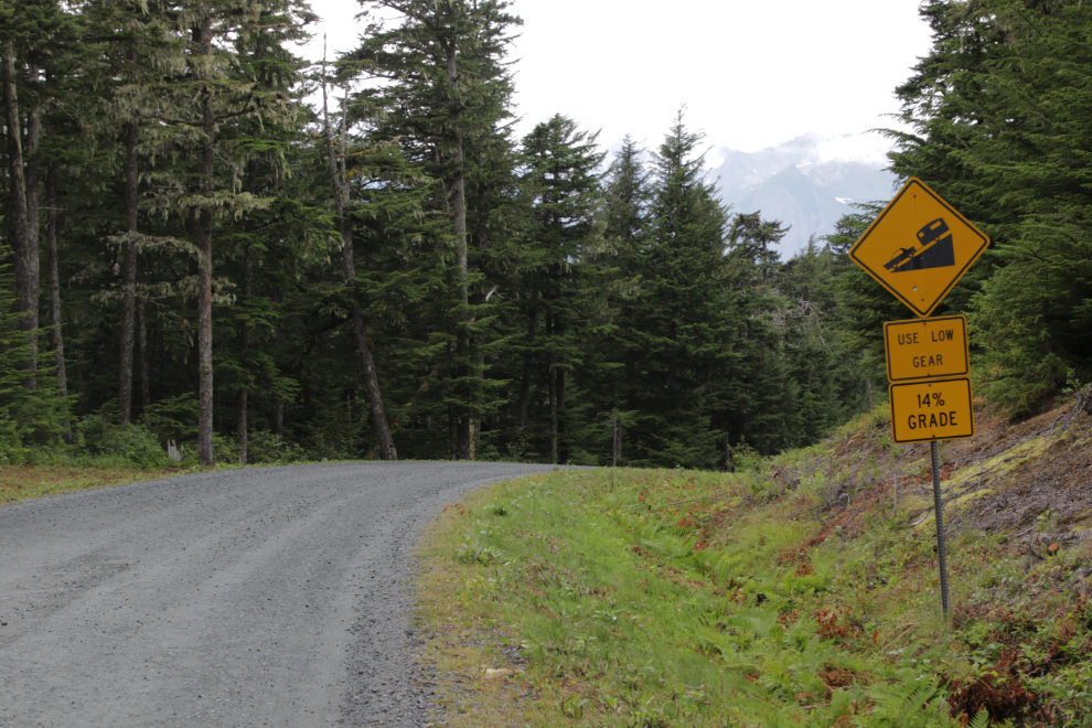 Chilkat State Park campground at Haines, Alaska