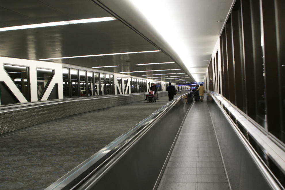 Phoenix airport (PHX) on a quiet night.