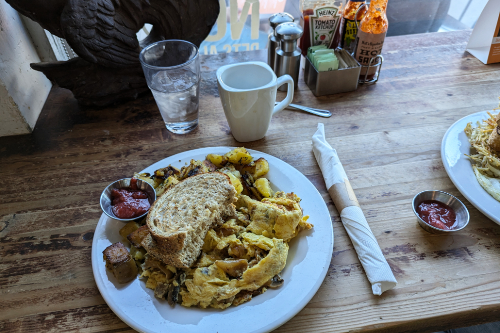 Matt's Big Breakfast on N. 1st Avenue in downtown Phoenix.