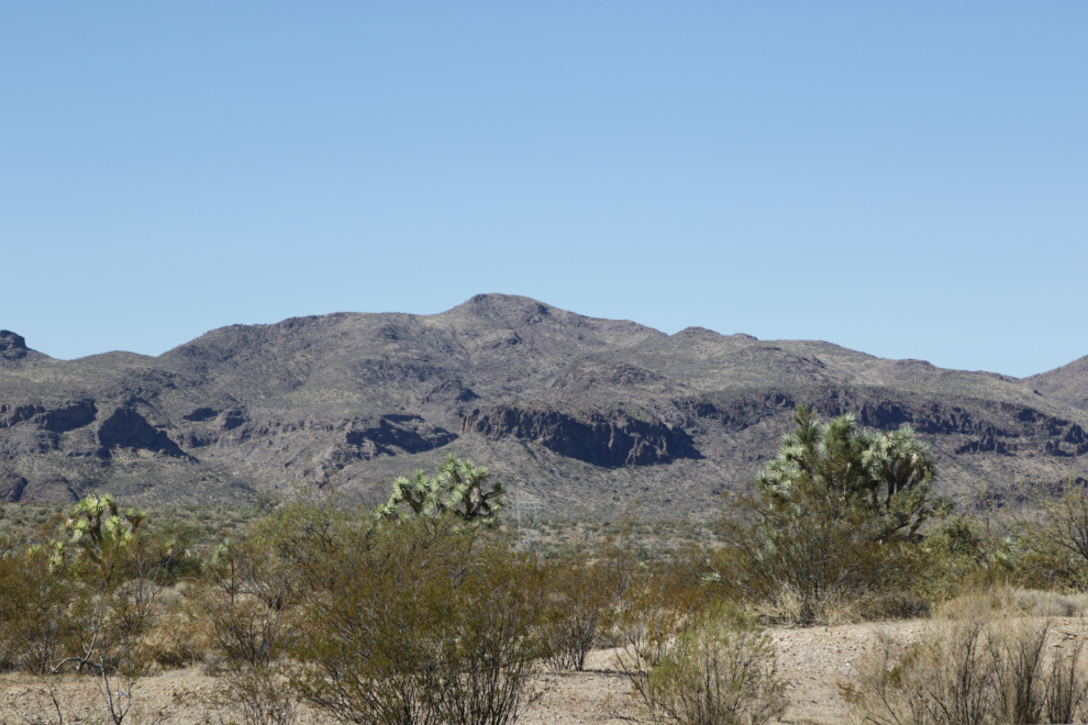 Along Arizona Highway 93.