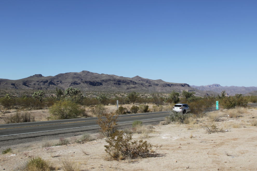 Along Arizona Highway 93.