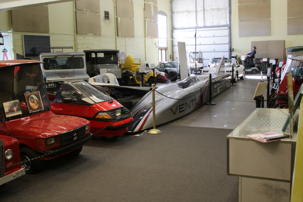 Electric vehicle collection in Kingman, Arizona.