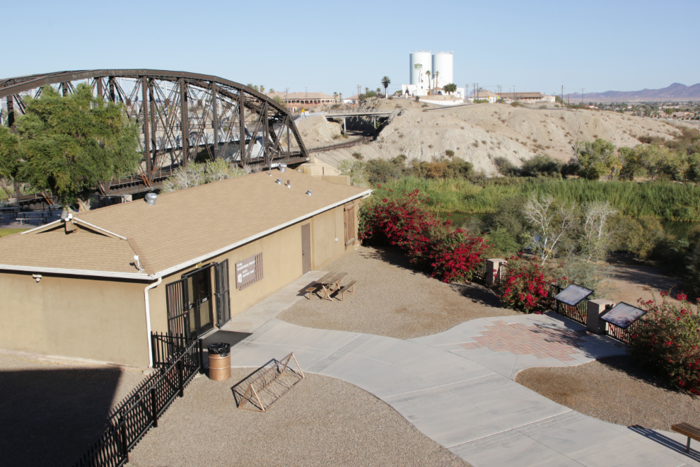 The entrance to Yuma Territorial Prison State Historic Park.