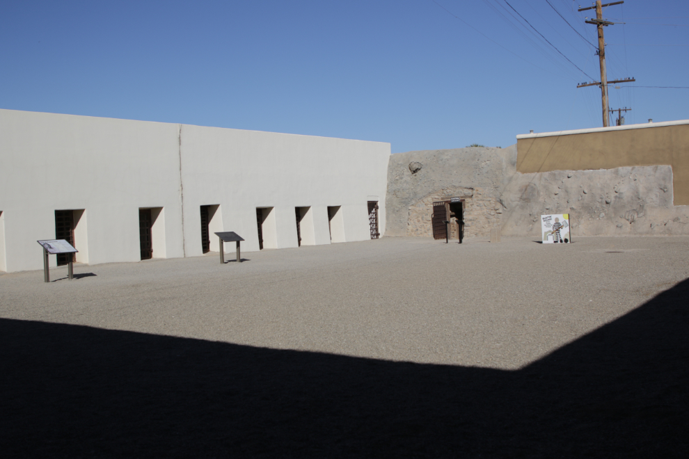 The New Yard (1900) at Yuma Territorial Prison State Historic Park.