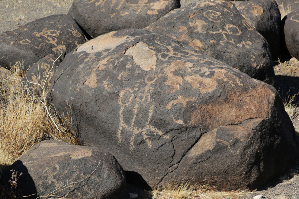 Painted Rock Petroglyph Site, Arizona.