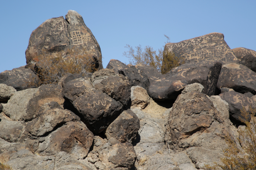 Painted Rock Petroglyph Site, Arizona.