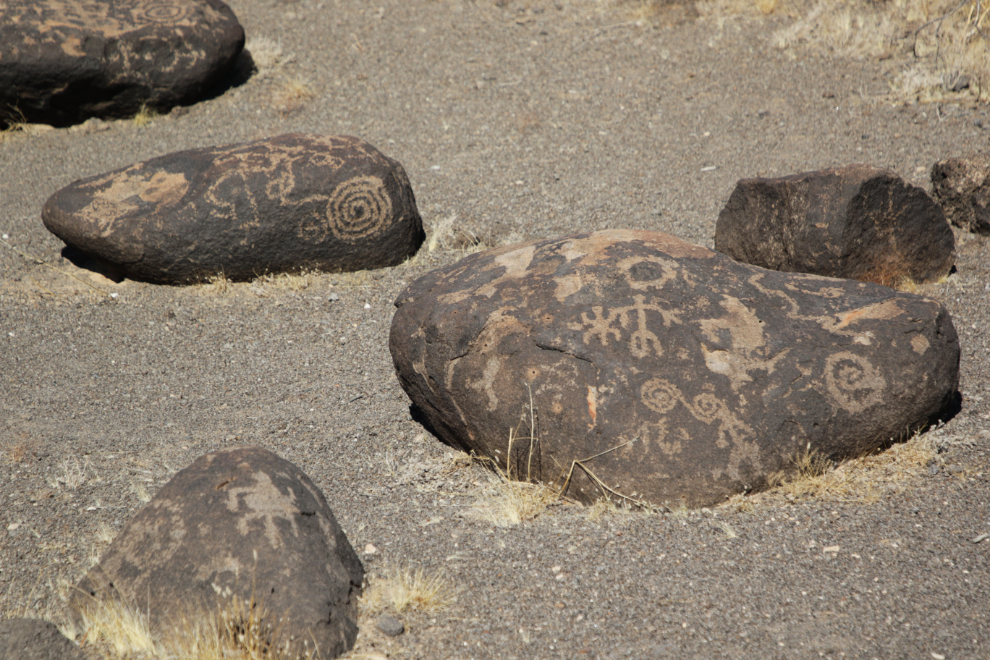 Painted Rock Petroglyph Site, Arizona.