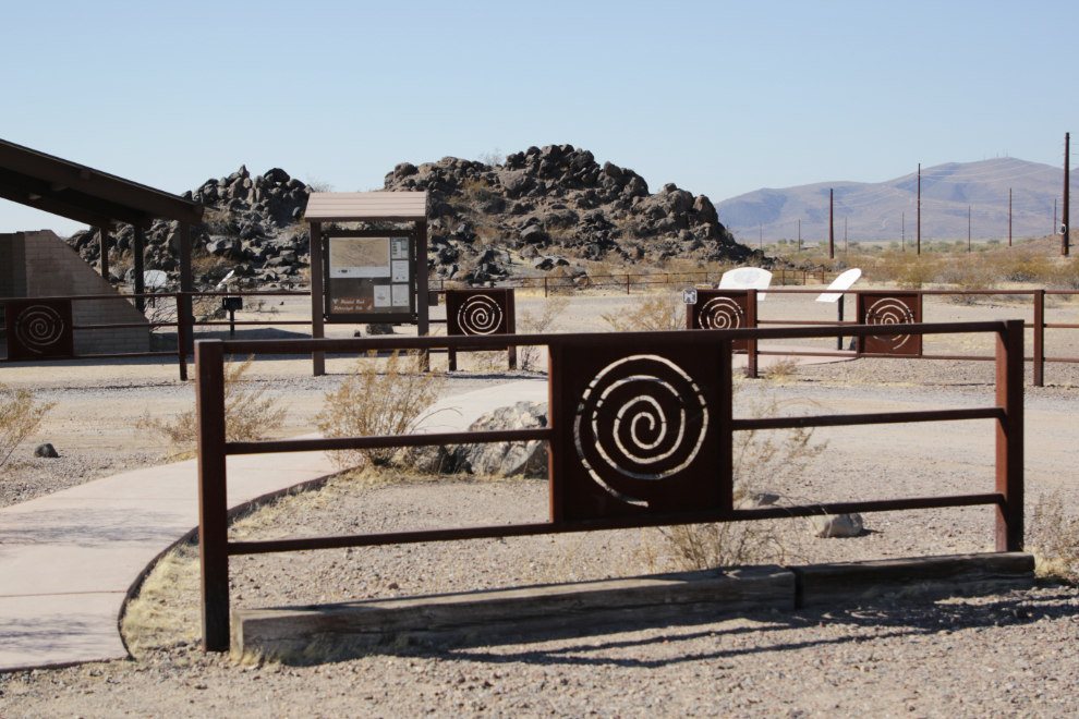 Painted Rock Petroglyph Site, Arizona.