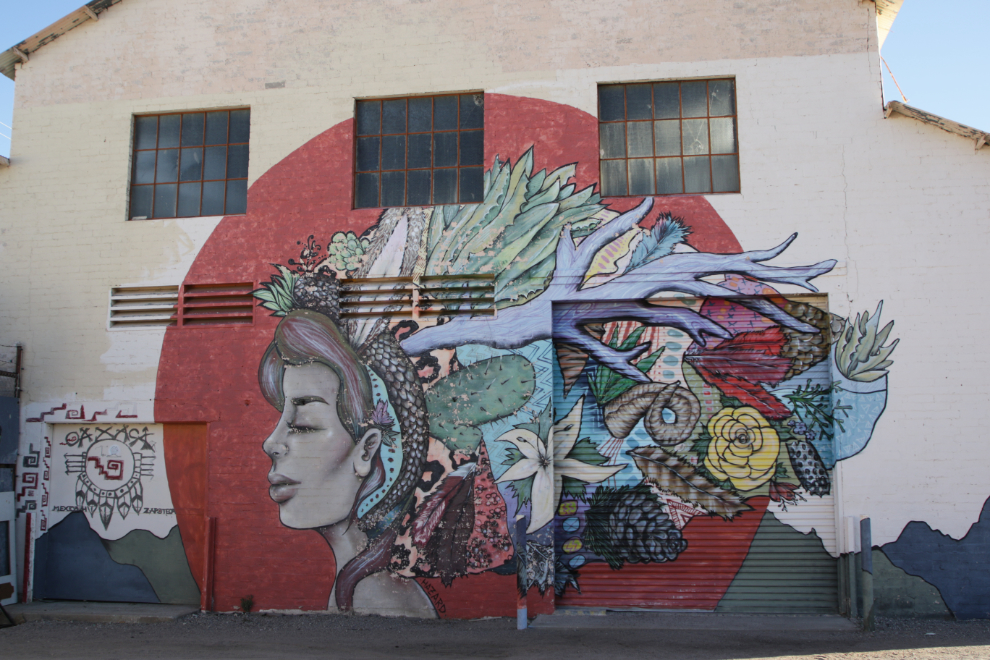 Mural in Ajo, Arizona.