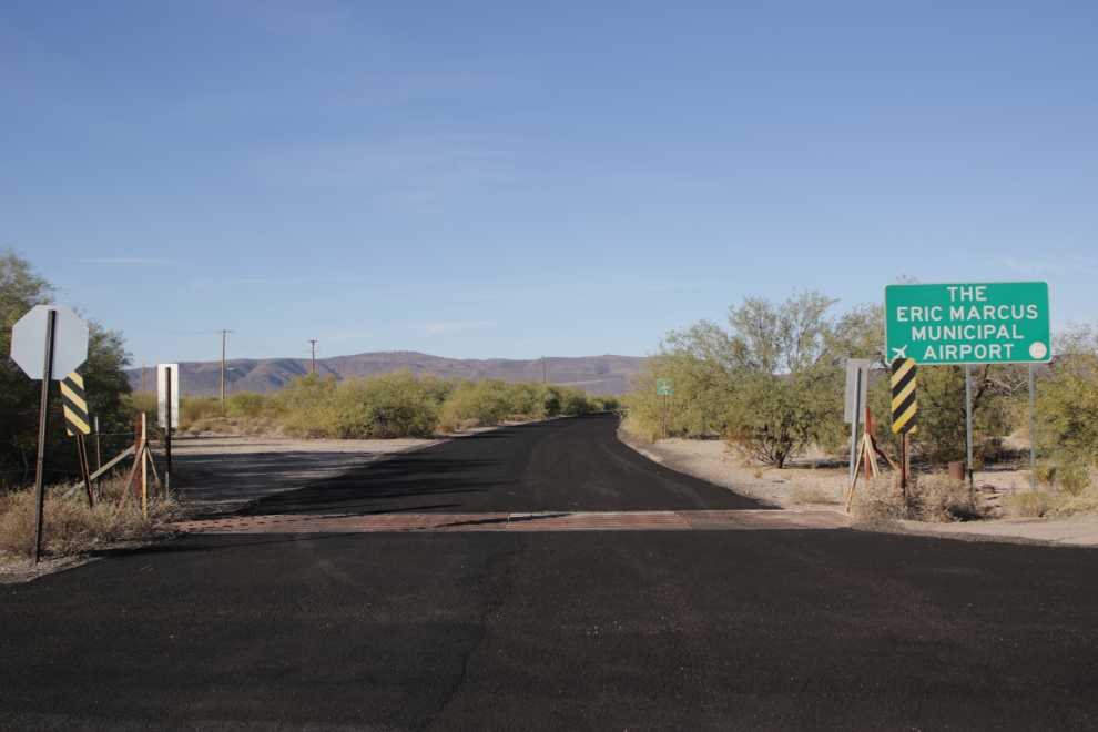 Eric Marcus Municipal Airport at Ajo, Arizona.