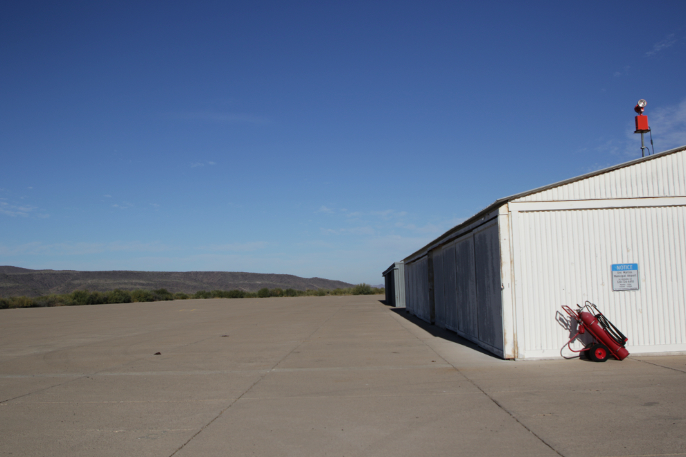 Eric Marcus Municipal Airport at Ajo, Arizona.