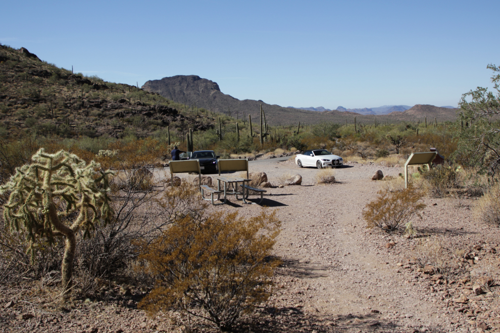 Arch Canyon trailhead, Organ Pipe Cactus National Monument, Arizona.