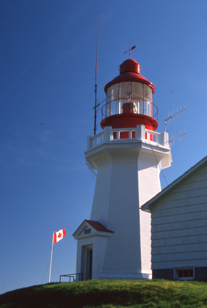 The Carmanah Point Lighthouse, 1990.