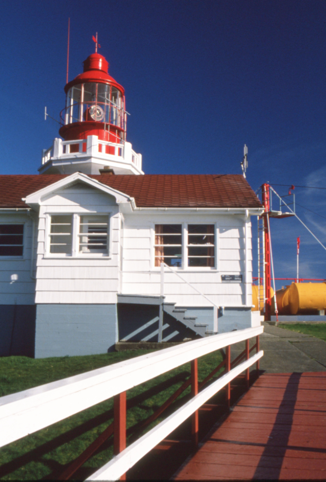 The Carmanah Point Lighthouse, 1990.
