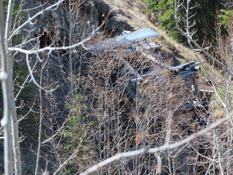 Abandoned placer mine in the Stony Creek valley, Yukon.