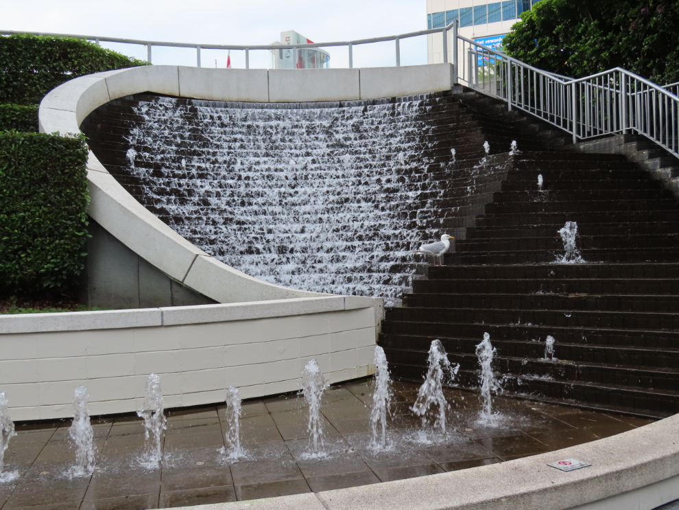 A wonderful water feature in Vancouver.