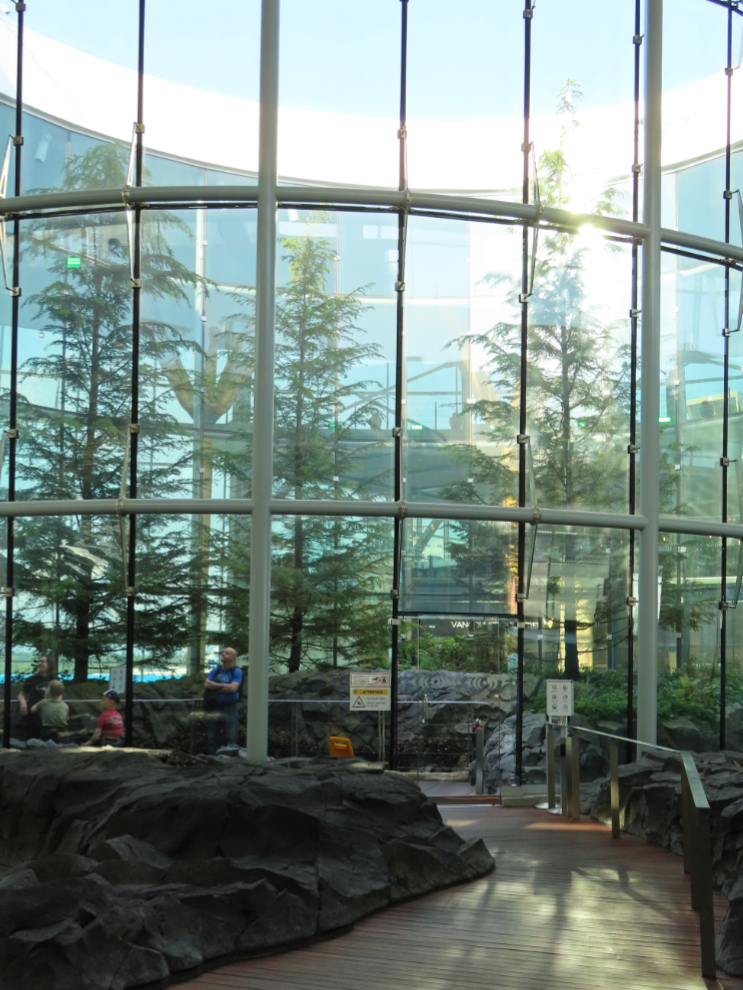  The Atrium in the International Terminal at Vancouver International Airport.