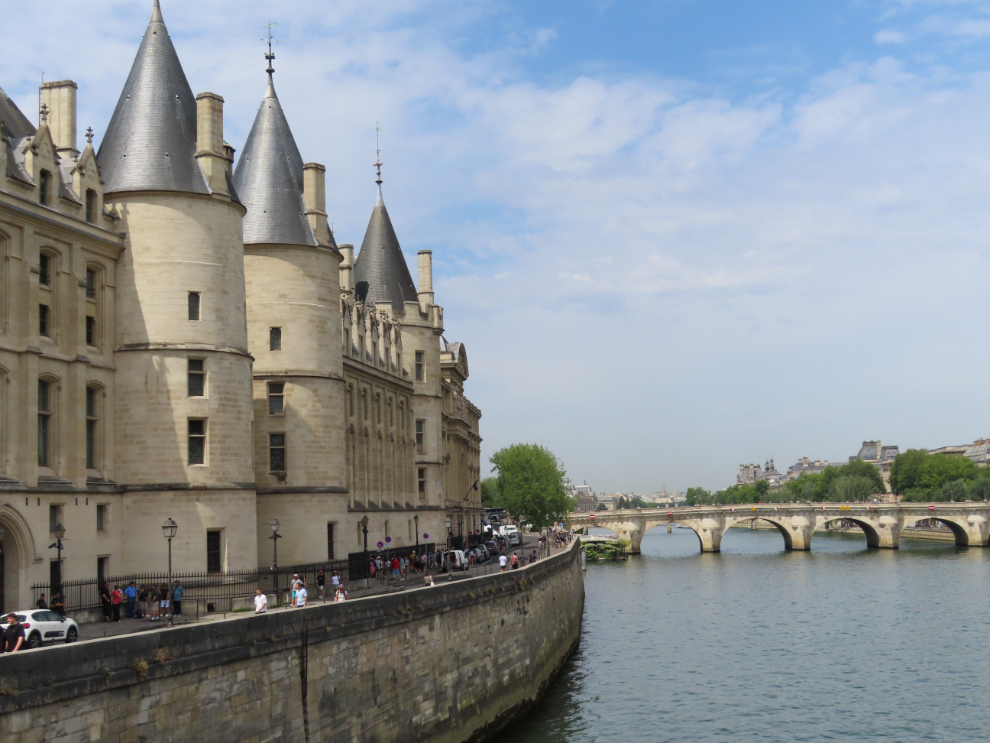 Exploring Paris: the Conciergerie, a medieval royal palace that became a revolutionary court and Marie-Antoinette's prison.