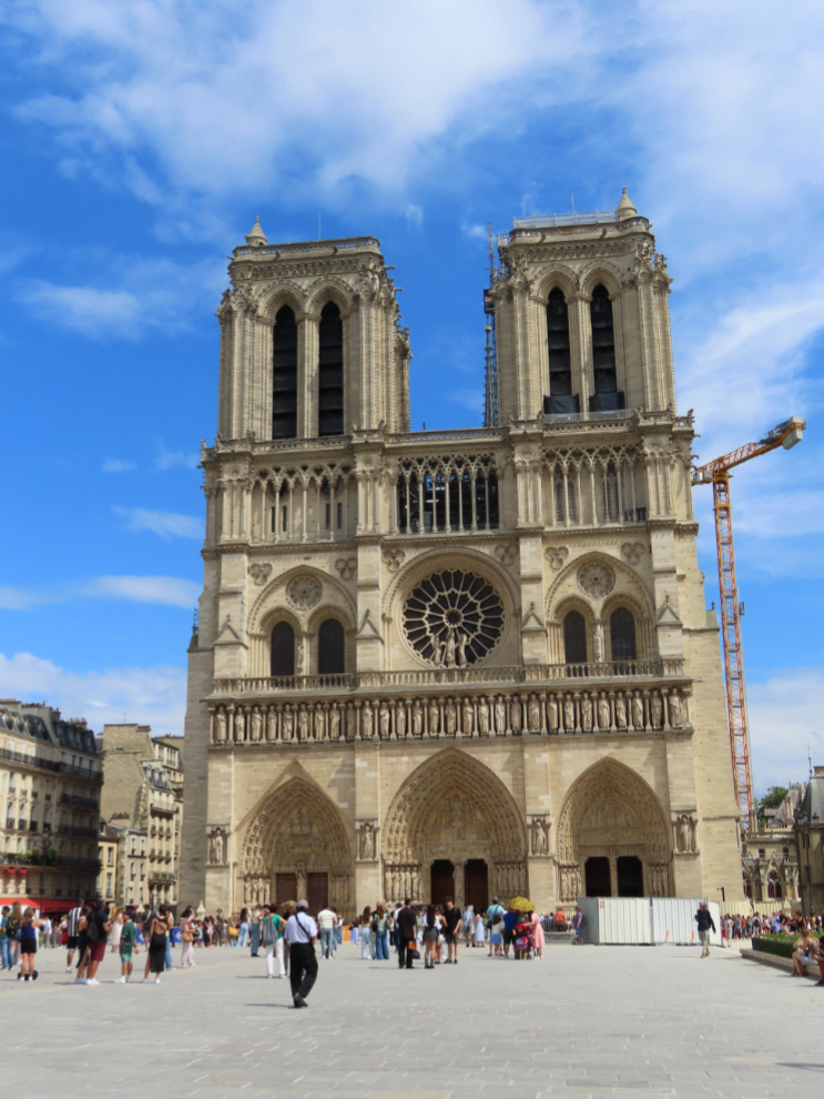 Notre-Dame Cathedral of Paris.