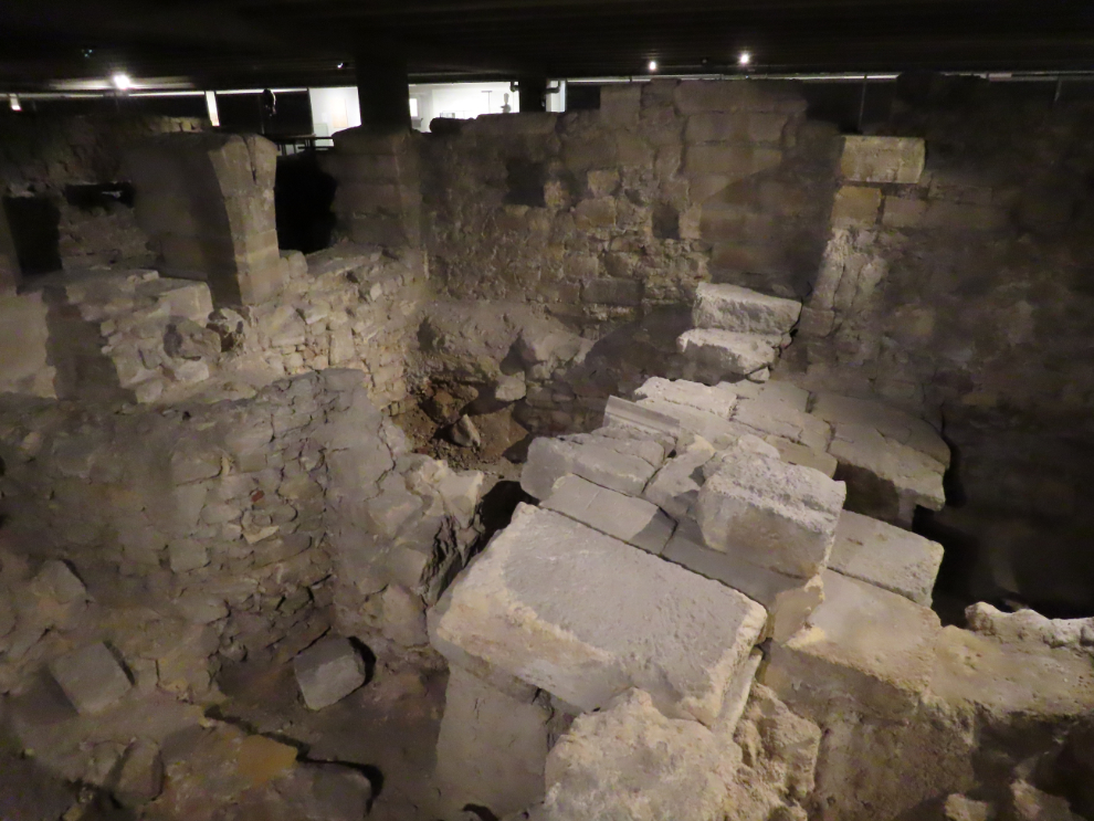 The Notre Dame de Paris Archaeological Crypt.