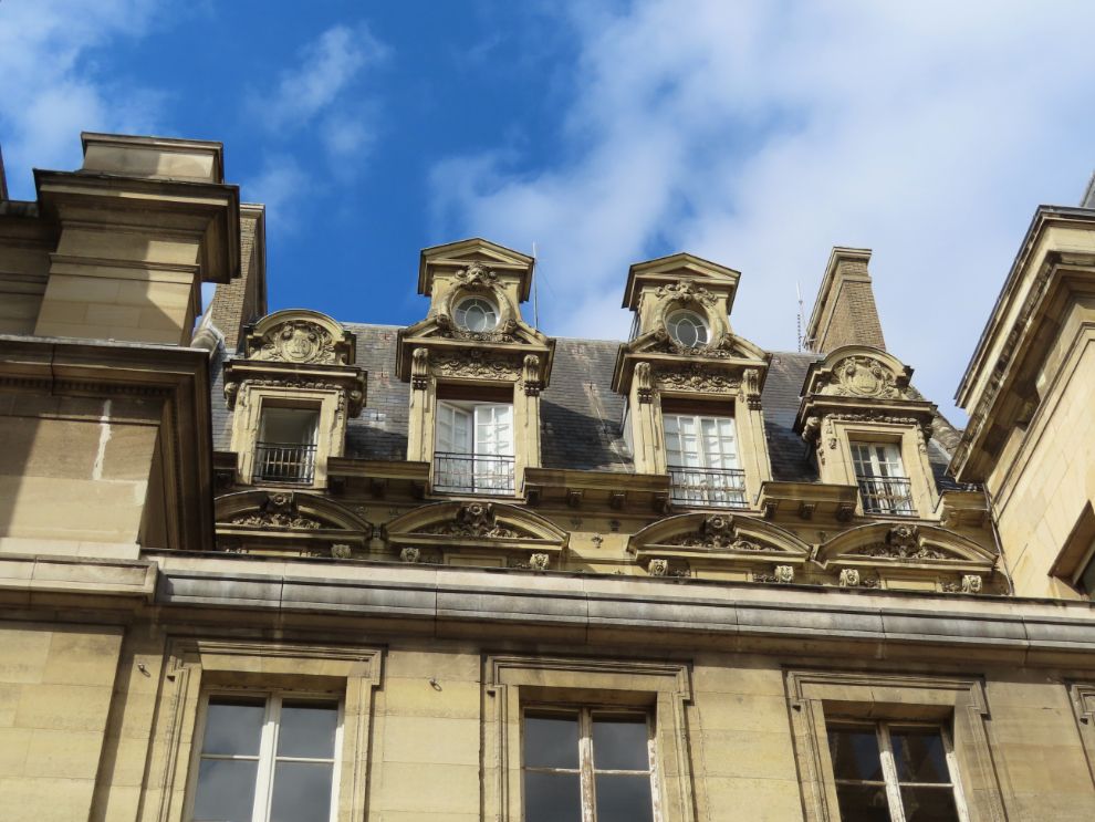 The manse at Sainte-Chapelle in Paris.