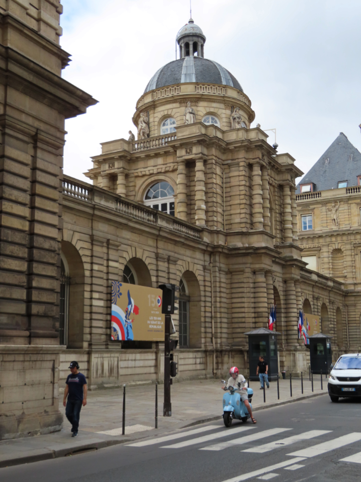 In Saint-Germain-des-Pres district in Paris.