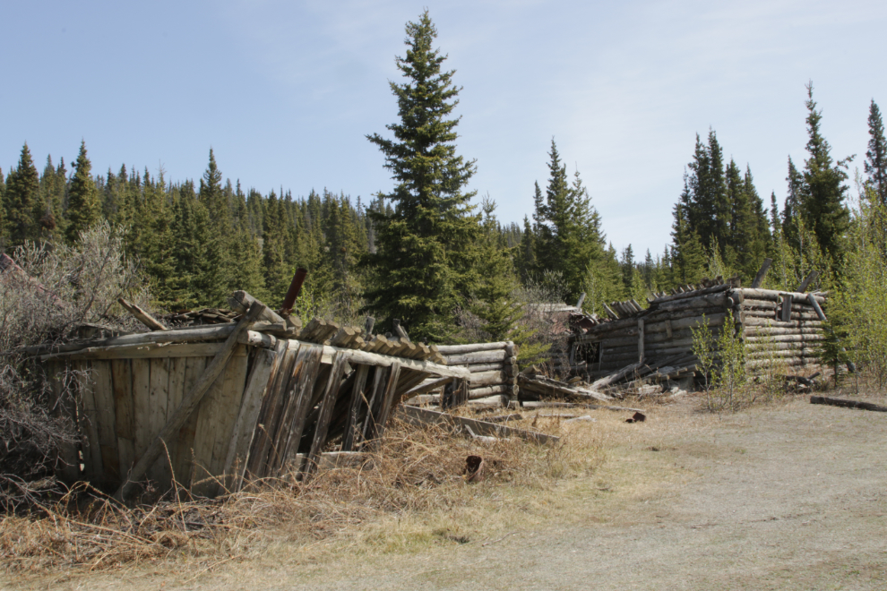 The ghost town of Silver City (Kluane), Yukon.