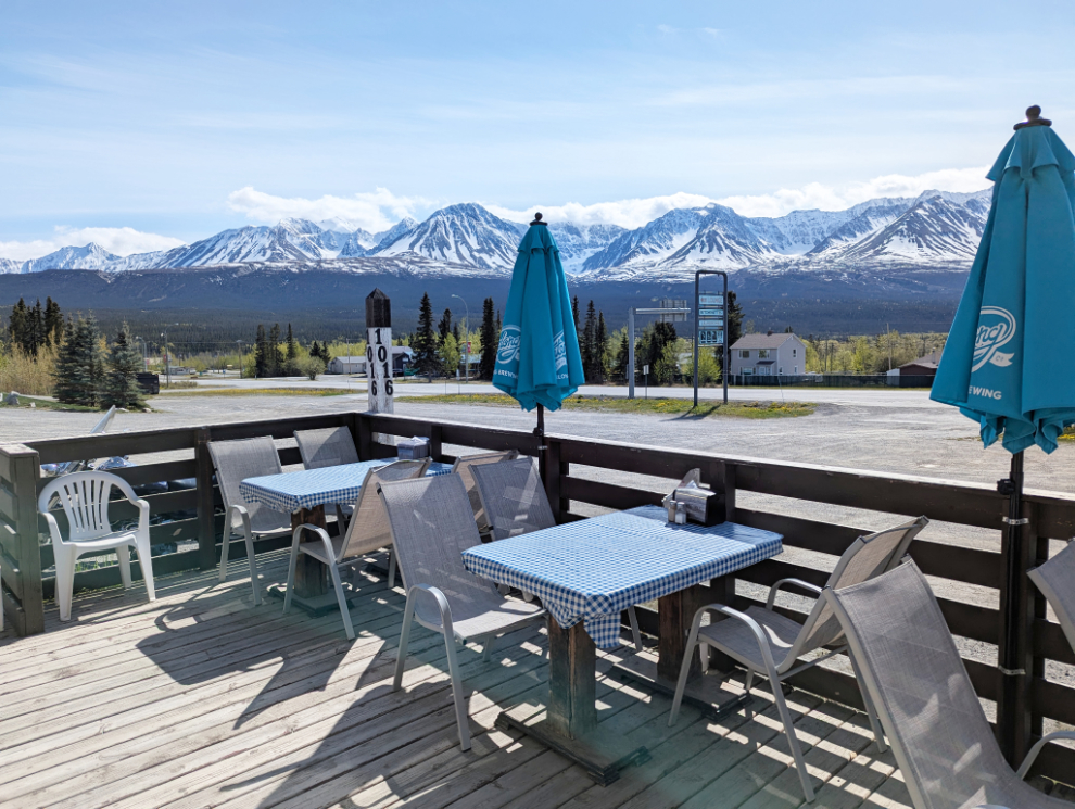 The Mile 1016 Pub at Haines Junction, Yukon.