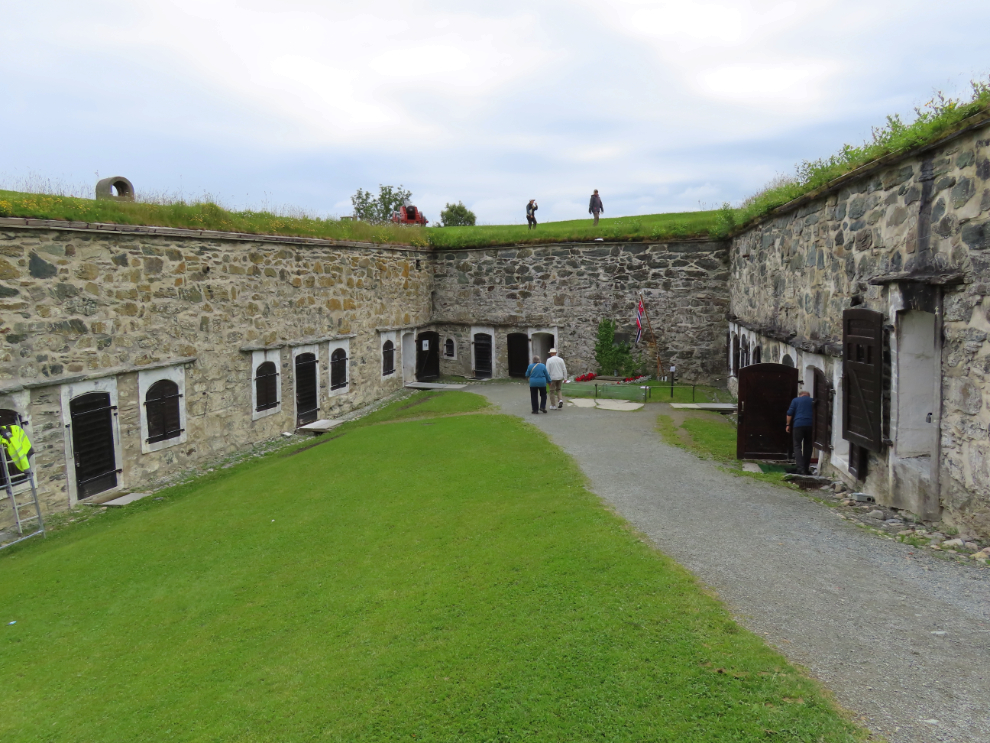 Kristiansten Fortress at Trondheim, Norway.