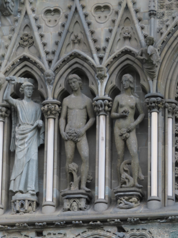 Nidaros Cathedral at Trondheim, Norway.