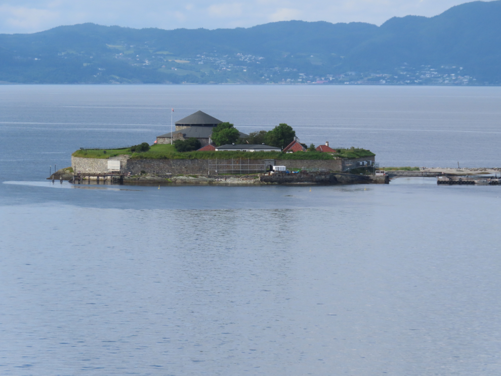 The fortress island of Munkholmen at Trondheim, Norway.