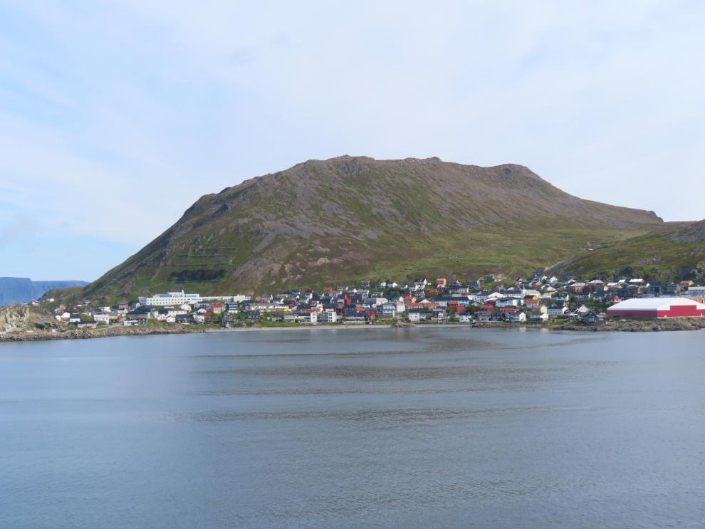 Honningsvag, said to be the northernmost city in Norway.