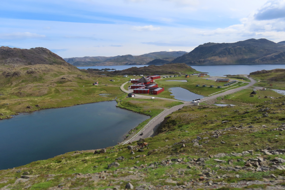 The Scandic Nordkapp hotel between Nordkapp and Honningsvag, Norway.