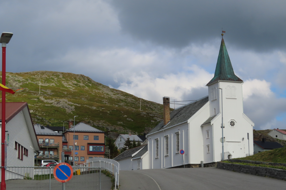 The church at Honningsvag, Norway.