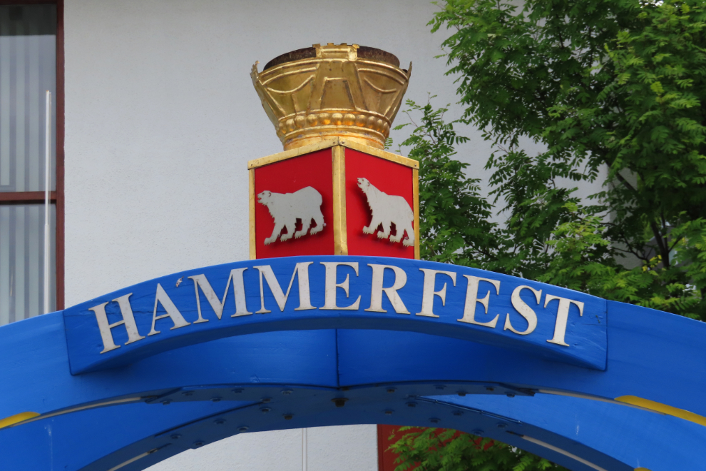 The Town Hall at Hammerfest, Norway.