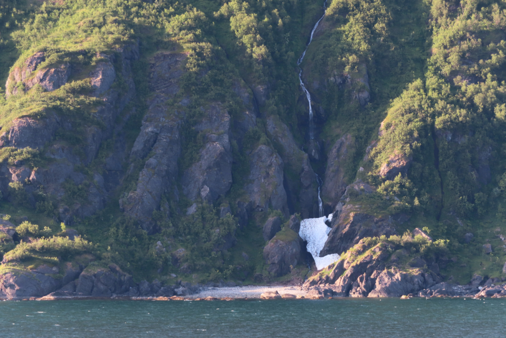 A tiny cove in Alta Fjord, Norway.