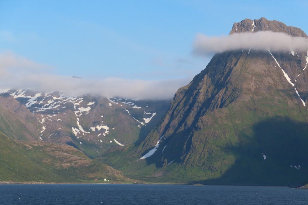 The coast south of Hammerfest, Norway.