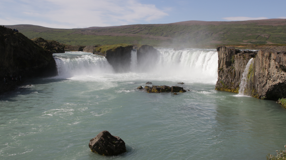 Godafoss waterfall, Iceland.