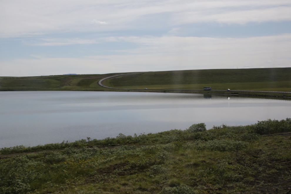 The lake Masvatn, Iceland.