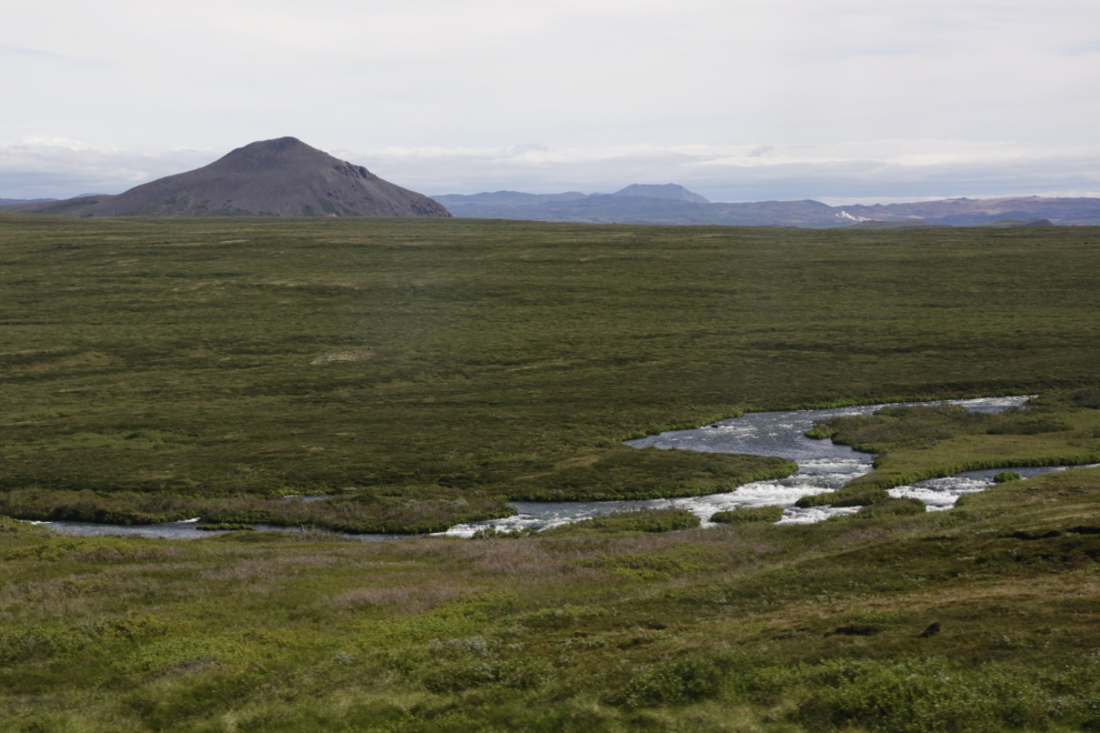 The river Laxa, Iceland.