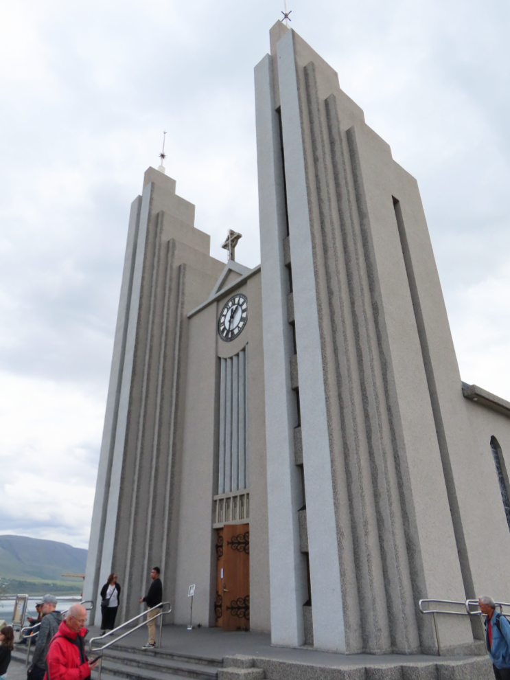 Akureyrarkirkja - the Akureyri church in Iceland.