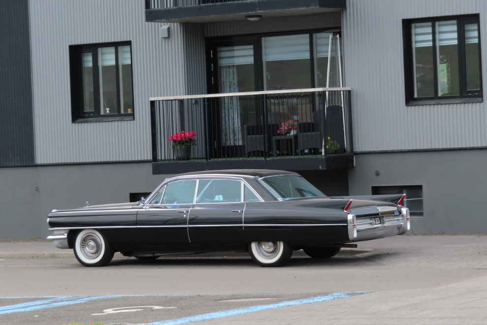 A beautiful 1963 Cadillac Coupe de Ville in Akureyri, Iceland.