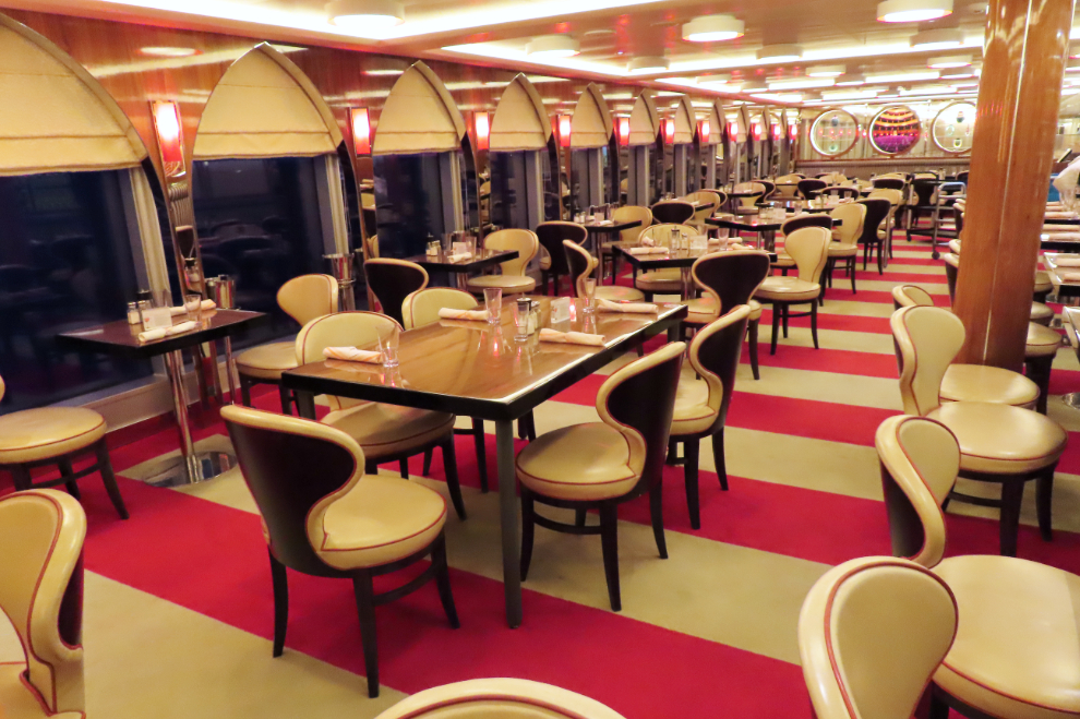 Canaletto, a specialty Italian restaurant on Deck 9 of the Holland America cruise ship Nieuw Statendam.