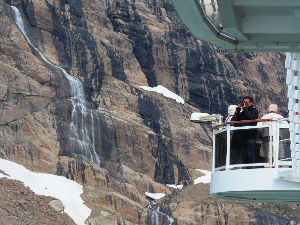 Up close and personal in Prince Christian Sound, Greenland.